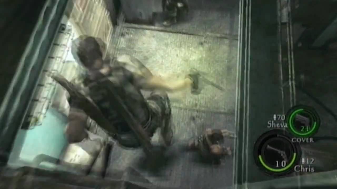 013 Execution Ground Chapter 3-2 Pt2/2 *S Rank* Resident Evil 5 Walkthrough Veteran Difficulty PS3