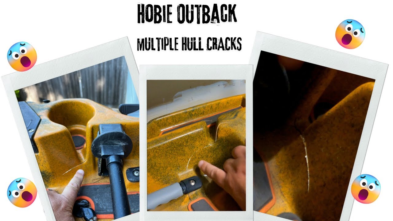 Replacing Hobie Outback Part 1, Hobie Outback Warranty Process; Poor Quality Hull W/ Multiple Cracks
