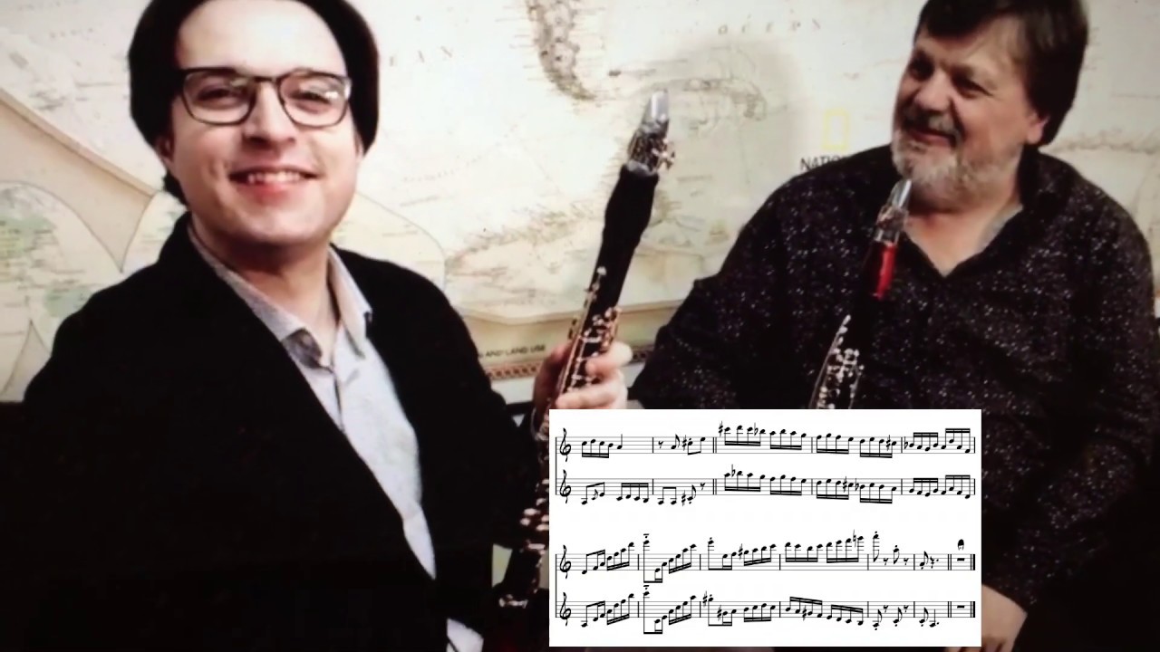 Happy Birthday (clarinet duo transcription) - Corrado Giuffredi & Jose Franch-Ballester