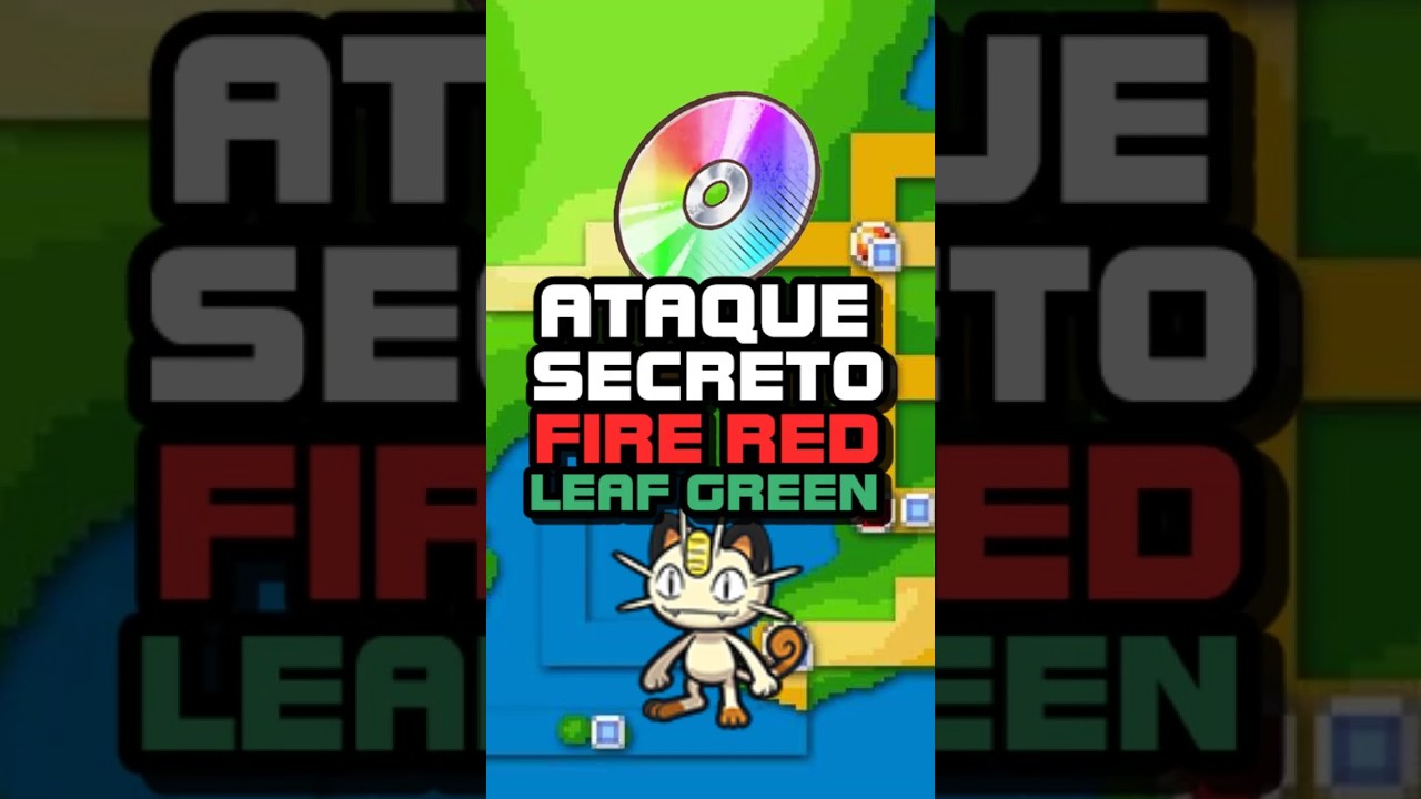 O TM SECRETO DE POKEMON FIRE RED E LEAF GREEN !