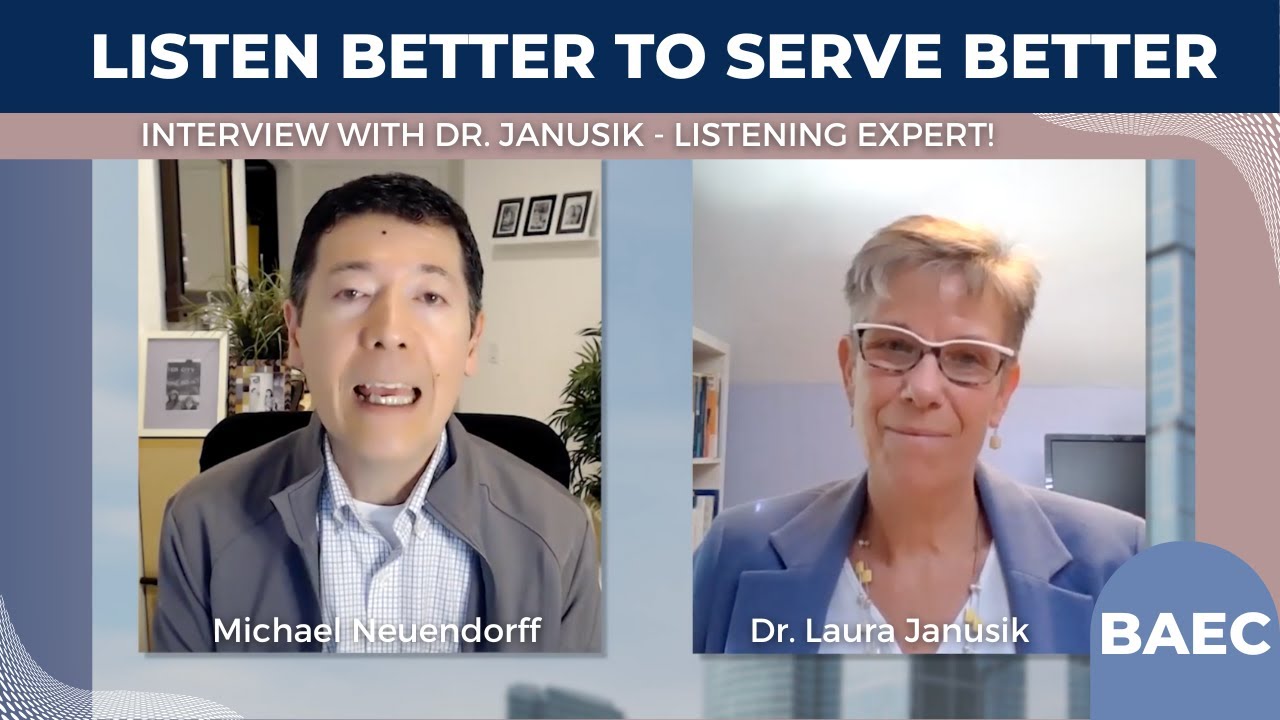 How to Listen Better As a Coach - Interview with Dr. Laura Janusik - Listening Expert For Coaches