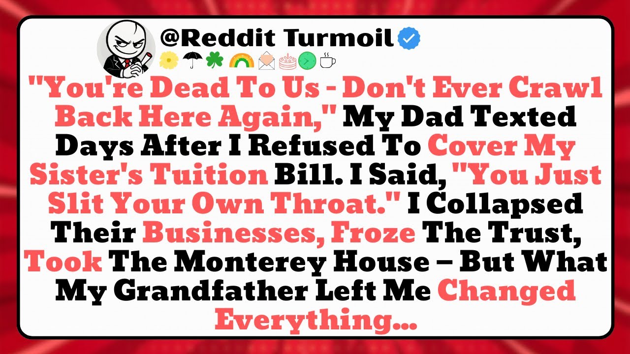 “You’re Dead to Us — Don’t Ever Crawl Back Here Again,” My Dad Texted Days After
