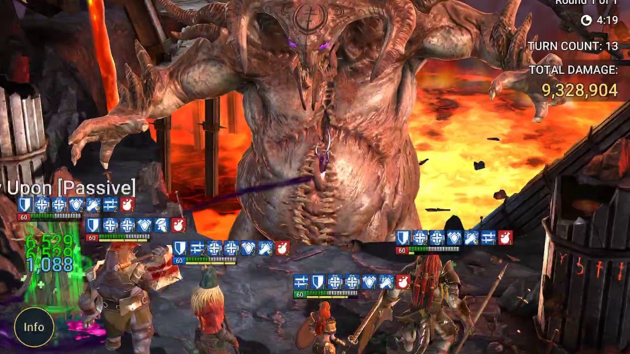 Raid Shadow Legends Valkyrie Skullcrusher double counter 2 key ultimate nightmare clan boss