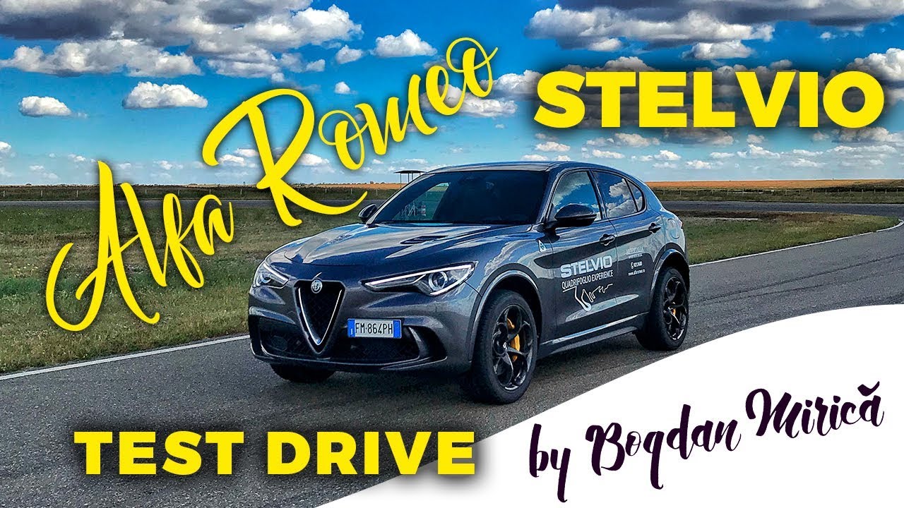 Alfa Romeo Stelvio Quadrifoglio: 510 cai putere pe circuit