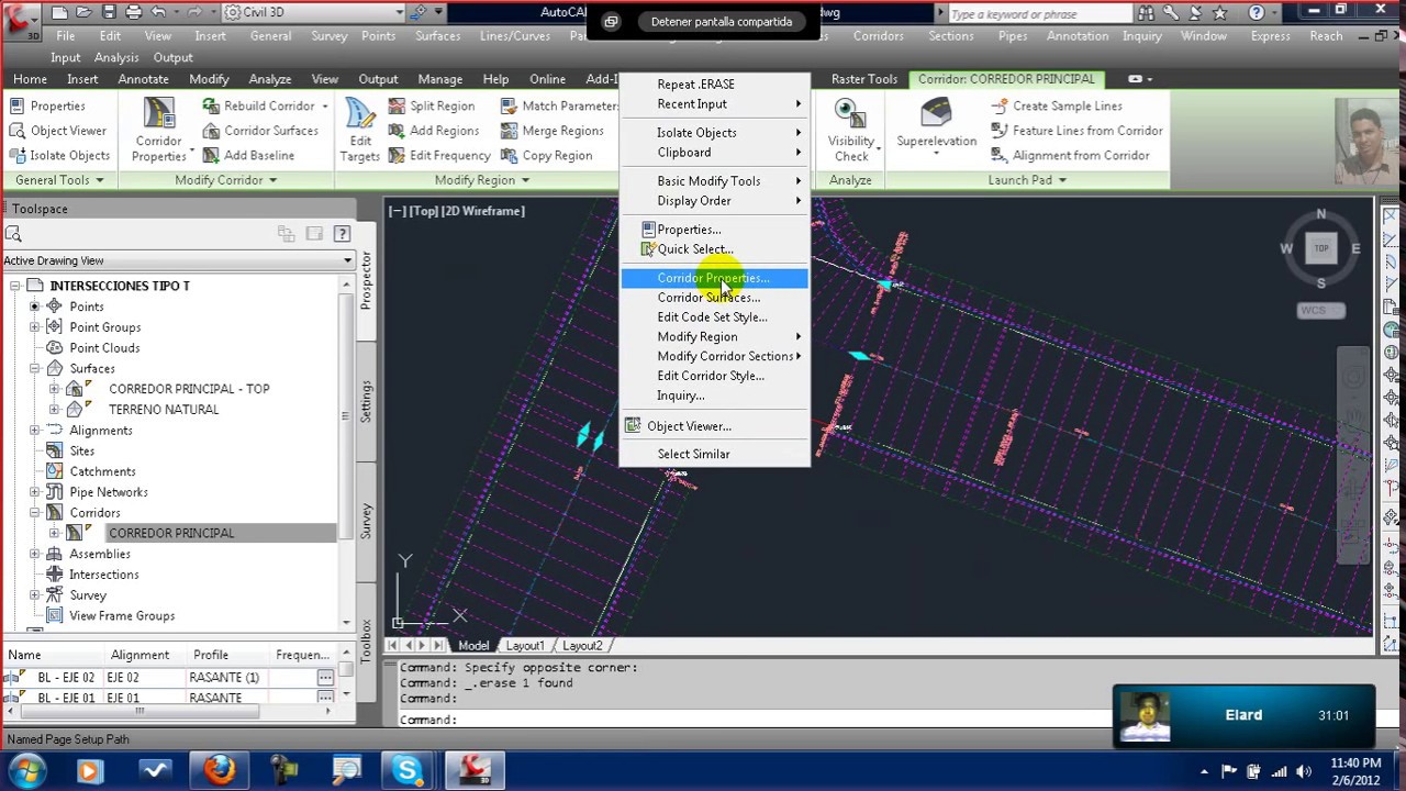 DISENO DE INTERSECCIONES MANUAL DE INTERSECCIONES ASIMETRICAS EN AUTOCAD CIVIL 3D