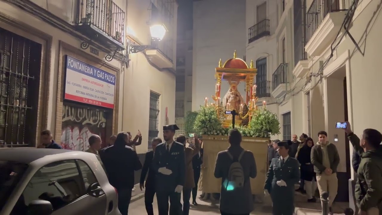 “Pasa la virgen de la Candelaria” | Virgen del Mar (Sevilla) | Glorias 2025