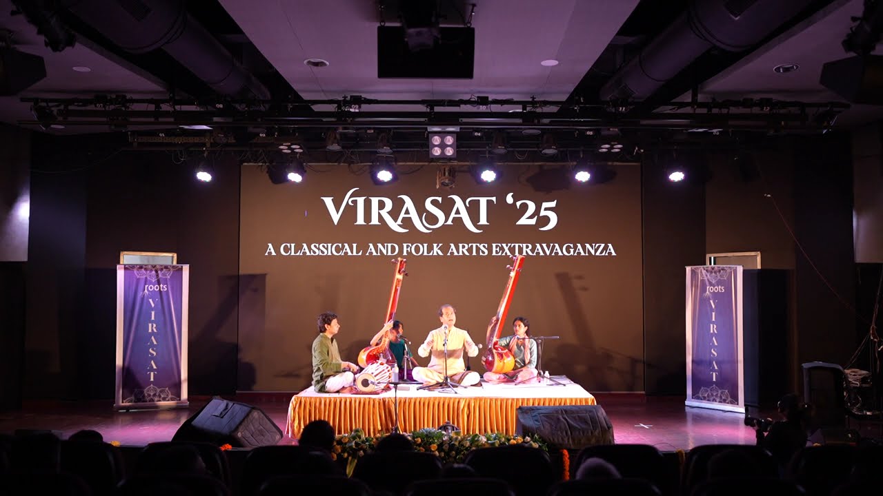 Pt. Uday Bhawalkar, Shri. Pratap Awad | Dhrupad | Virasat'25 Day 2 | Roots | IIT Bombay
