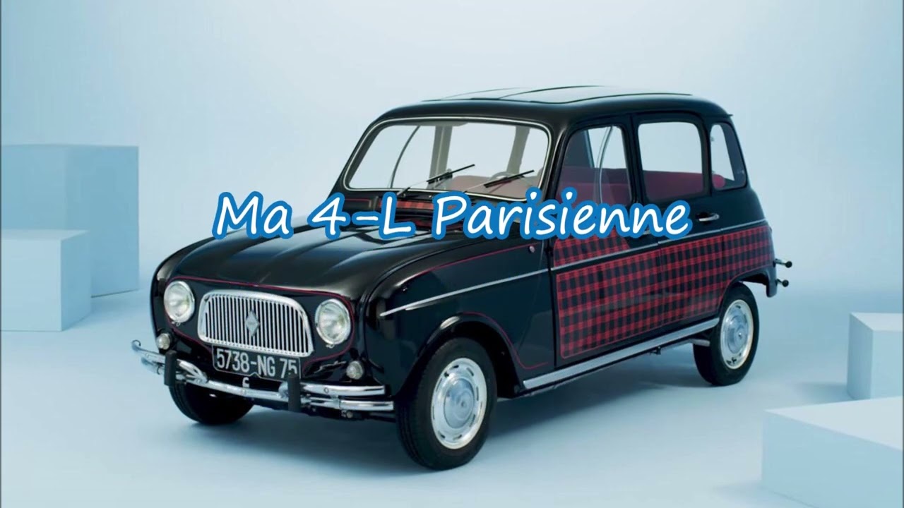 ''Ma 4 L Parisienne'' Parolier jean louis Lucas