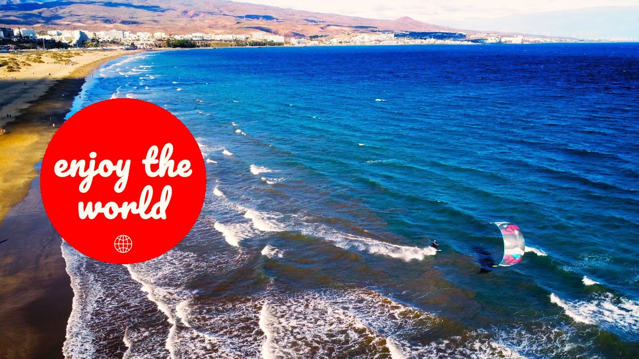 GRAN CANARIA KITESURFING AND HIKING TRIP FOR CHRISTMAS, CANARY ISLANDS, SPAIN 🥰🥰🥰