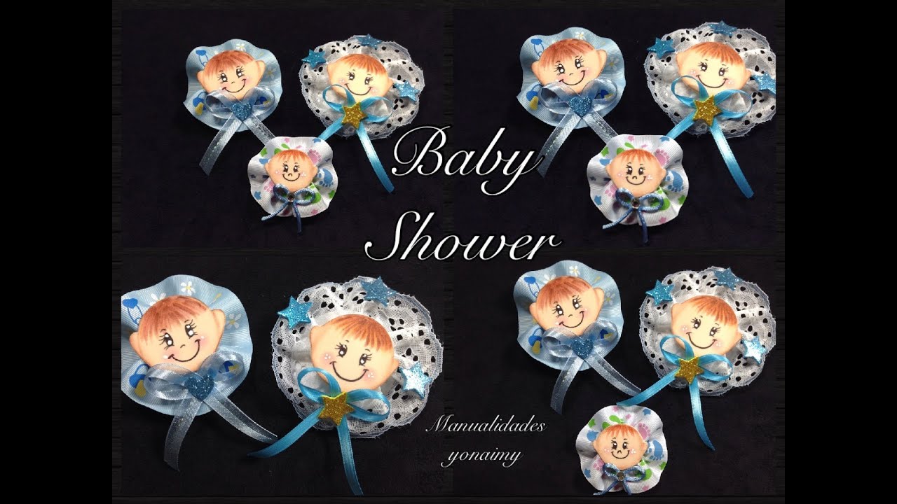 BROCHE DE BEBE HECHO CON FOAMY O GOMA EVA  PARA BABY SHOWER