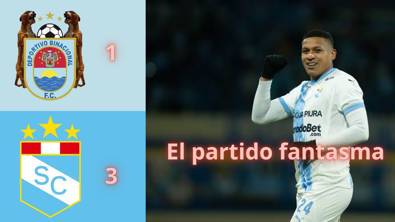 ESTUVIMOS A LA ALTURA. BINACIONAL 1-3 SPORTING CRISTAL. EL PARTIDO QUE NO SIRVIÓ PARA NADA.