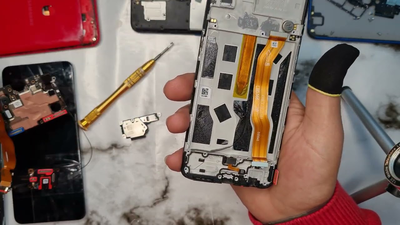 تغيير شاشة oppo Reno 6 توكيل ضمان +تغيير شاسية
