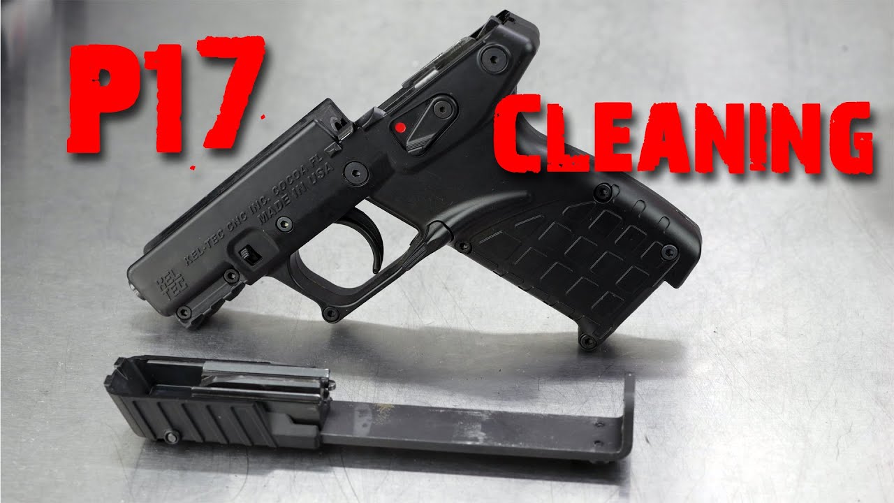 Базовая очистка и разборка болтов KelTec P17