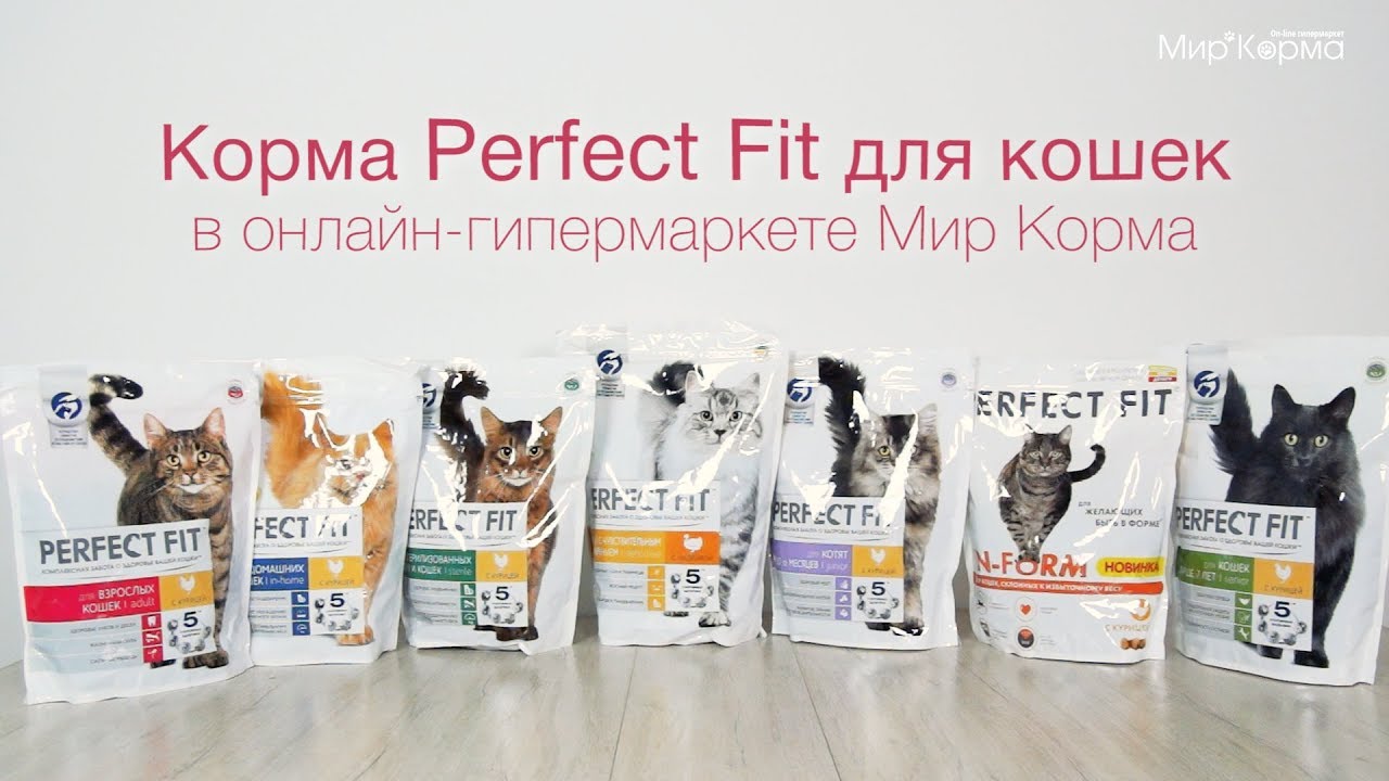 Обзор корма Perfect Fit для взрослых кошек