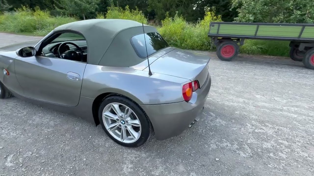 BMW E85 Z4 Roadster 2,2i, Sterling-grau, Allhorn Automobile