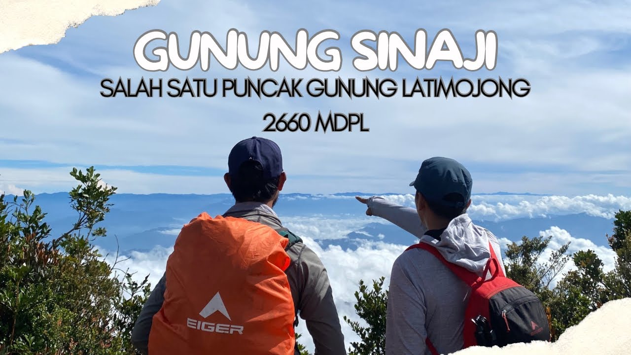 Gunung Sinaji 2660 Mdpl. Salah satu puncak di Pegunungan Latimojong. Puncak Cerah berawan‼️