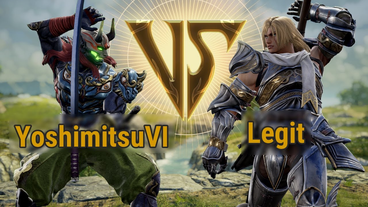 YoshimitsuVI (Yoshimitsu) VS Legit (Siegfried) | Soulcalibur VI