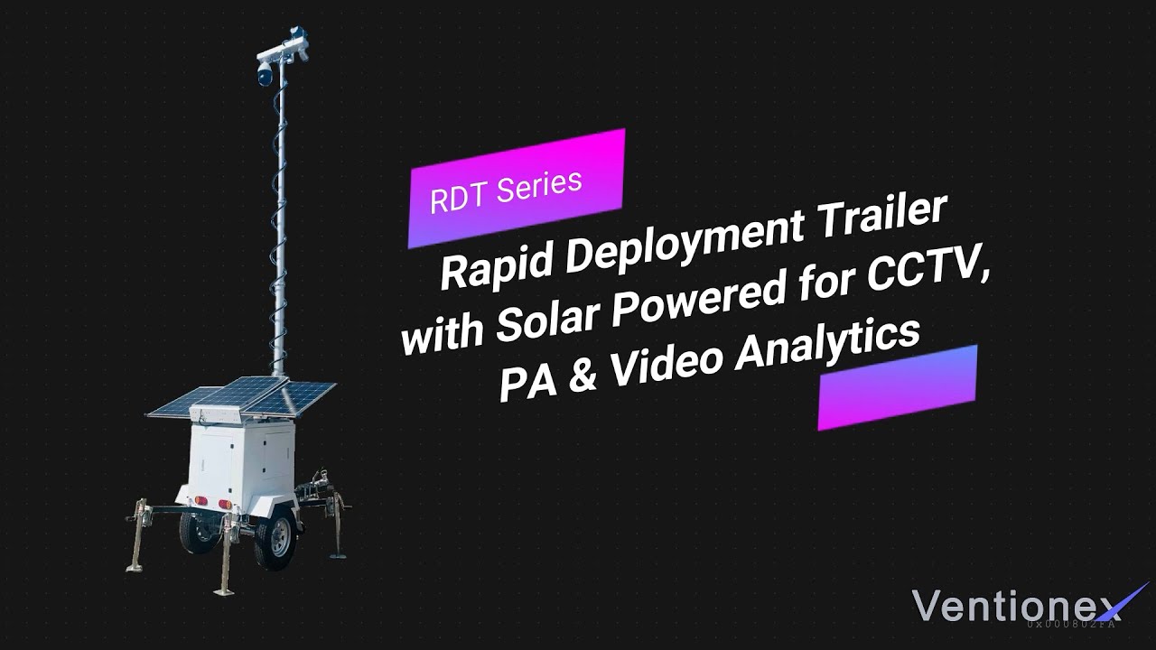 Ventionex Rapid Deployment Trailer &ndash; RDT Series