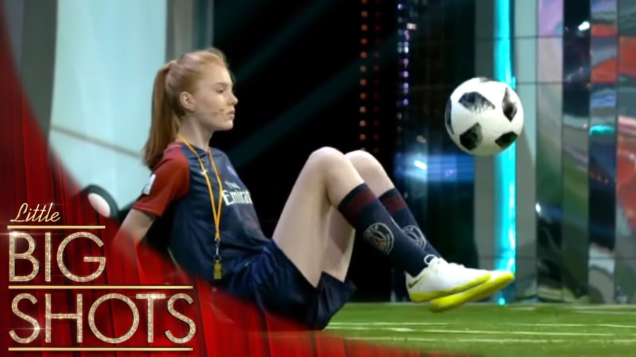 Football freestyle master Arina Kravets!