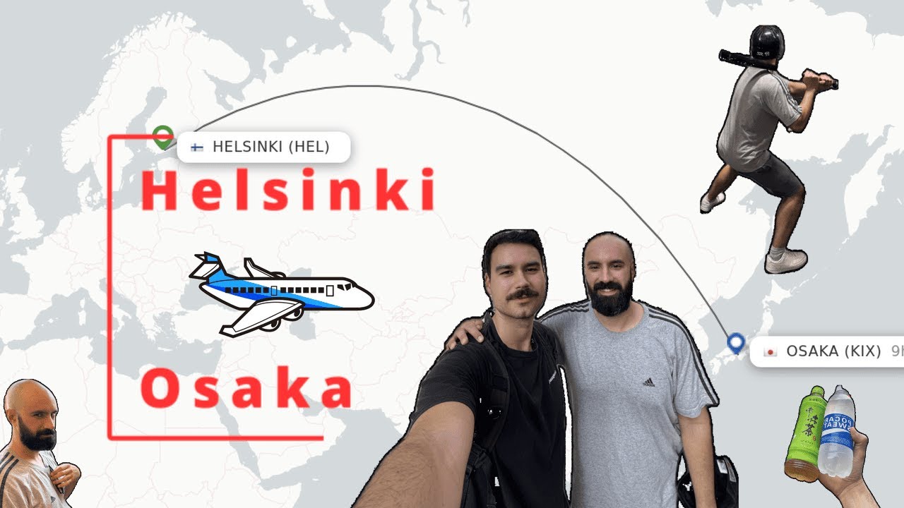 Llegada a Japón y Osaka🗾 [Japón 2025]🇯🇵