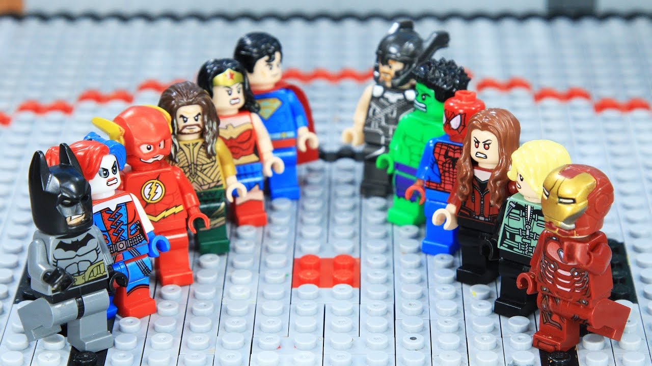 Lego Superhero Champion Ironman vs Batman Final Episode