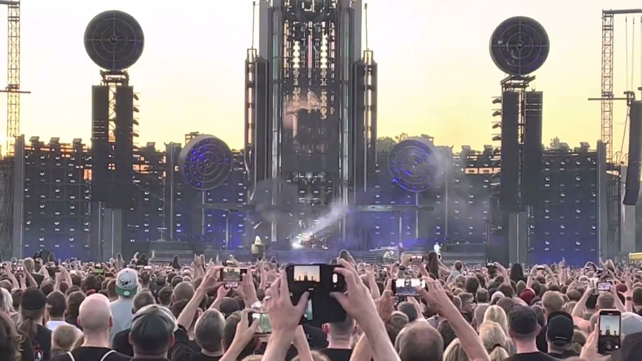 Rammstein “Mein Teil” & “Du Hast” Live @ Stuttgart, Cannstatter Wasen, 10.06.2022