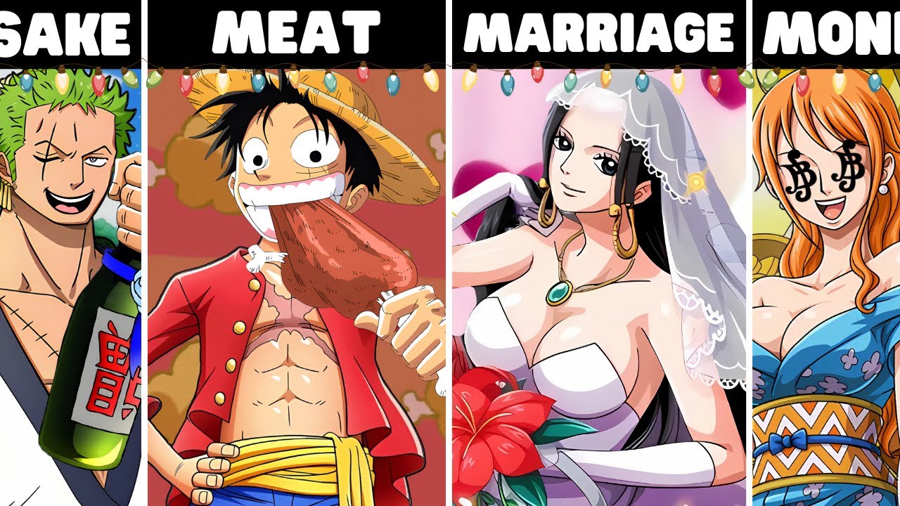 Christmas Gifts for One Piece Characters!