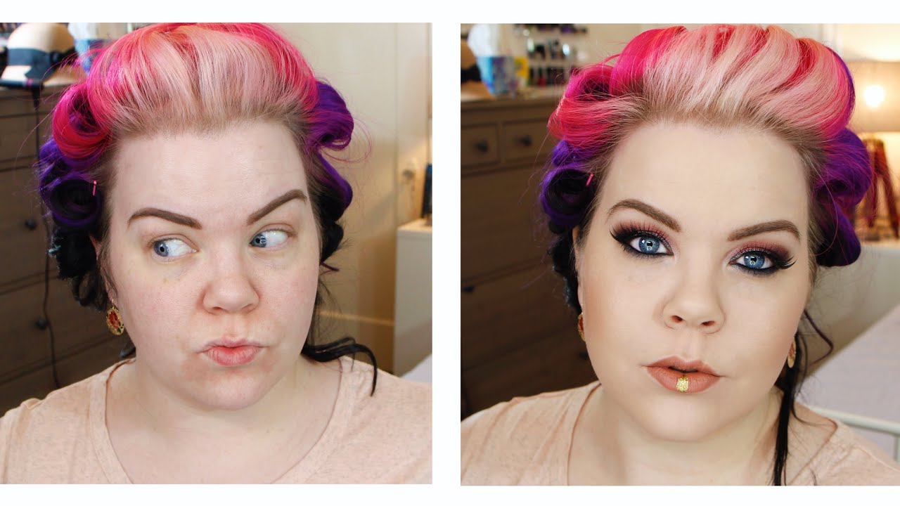 Grubby to Glam in 13 Minutes! Full Face Makeup Tutorial Using VICE 3