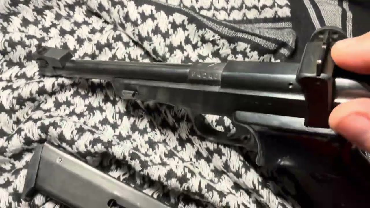 Rozkładanie pistoletu Margolin MCM Vostok 22Lr 