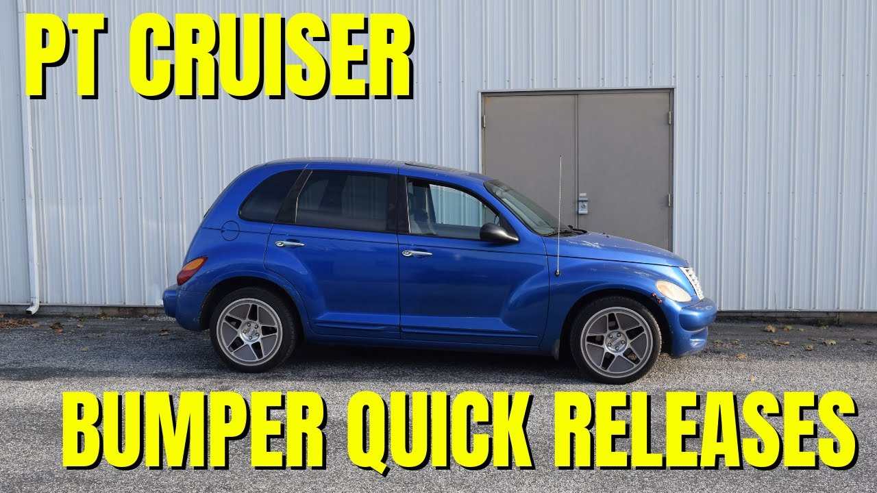 Quick Release Bumper Fastener Install On My PT Cruiser
