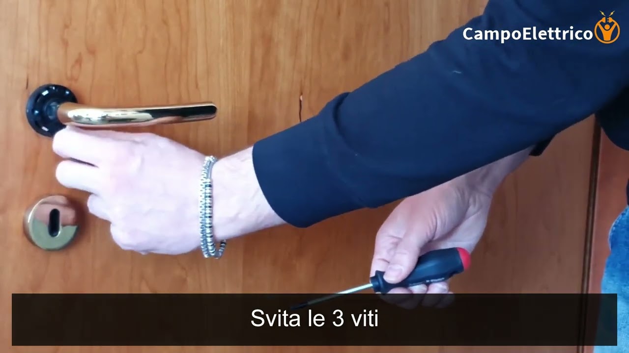 Cambiare serratura porta interna: come montare smontare sostituirla Campoelettrico.it