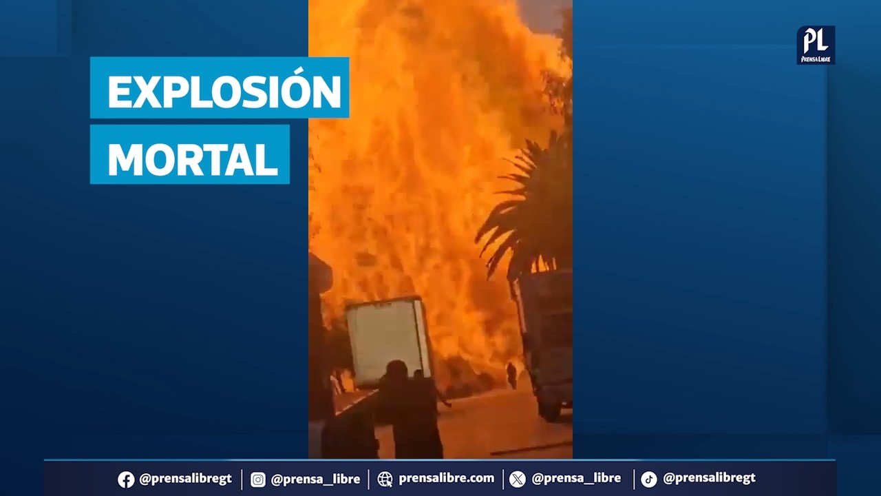 Así fue la explosión de un camión con gas que causó cuatro muertos y diez heridos en Chile