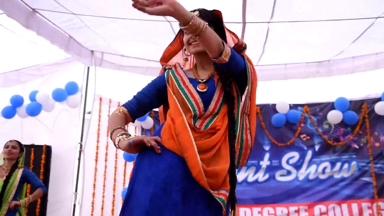 Charkha mera Punjabi song college function