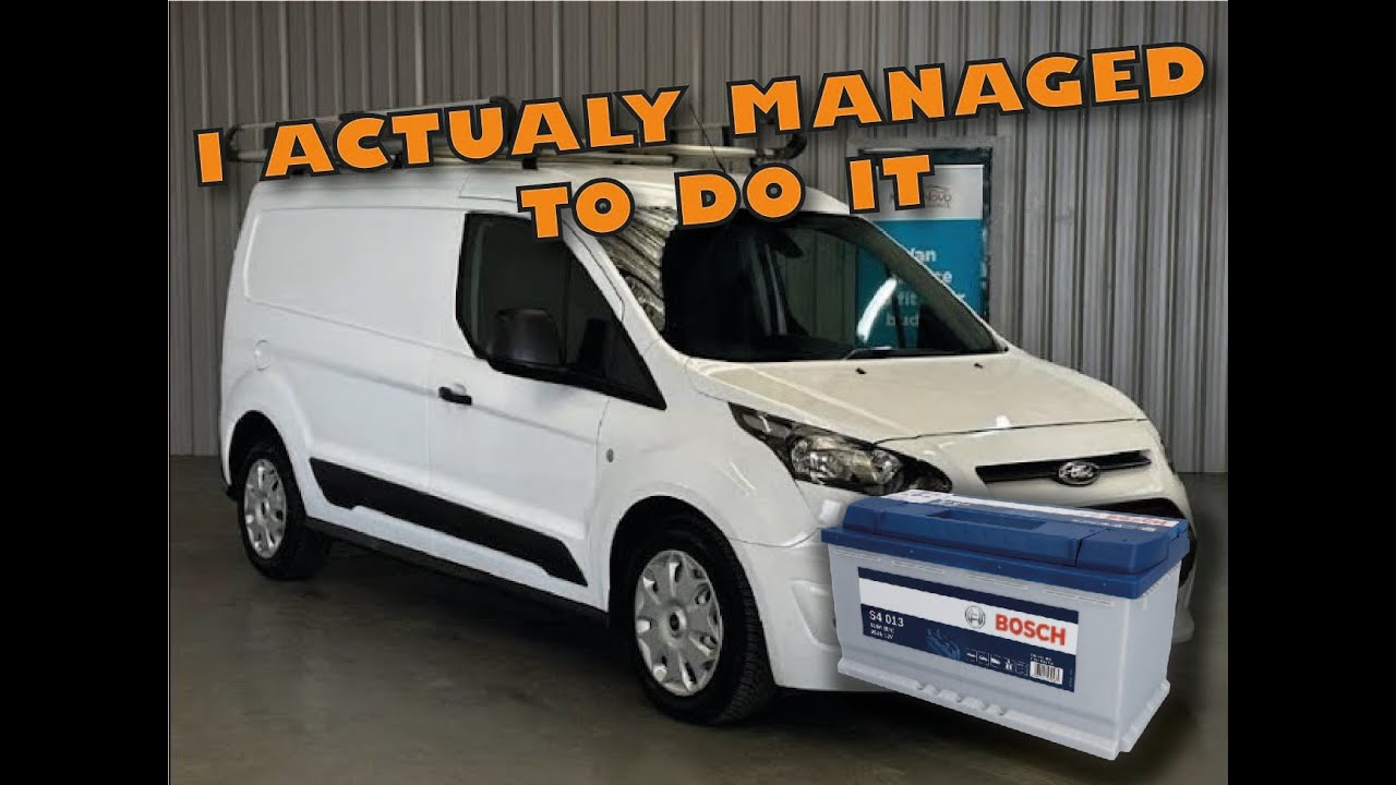 FORD TRANSIT CONNECT 2014 how to change a battery
