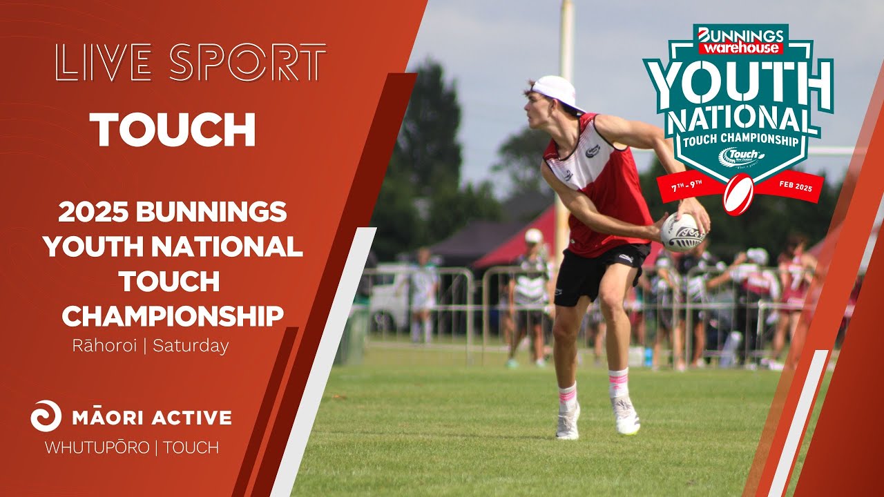 U18 Boys | Otago v Waikato | 2025 Bunnings Youth National Touch Championship