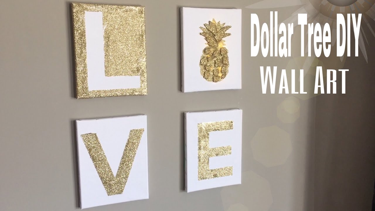 Dollar Tree Wall Art DIY | DIY Bedroom wall decor| DIY office wall decor
