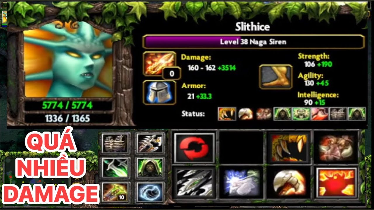 Không giới hạn damage với con Naga này | AoMaCanada | Dota Imba VN #dotaimba #aomacanada #imba 