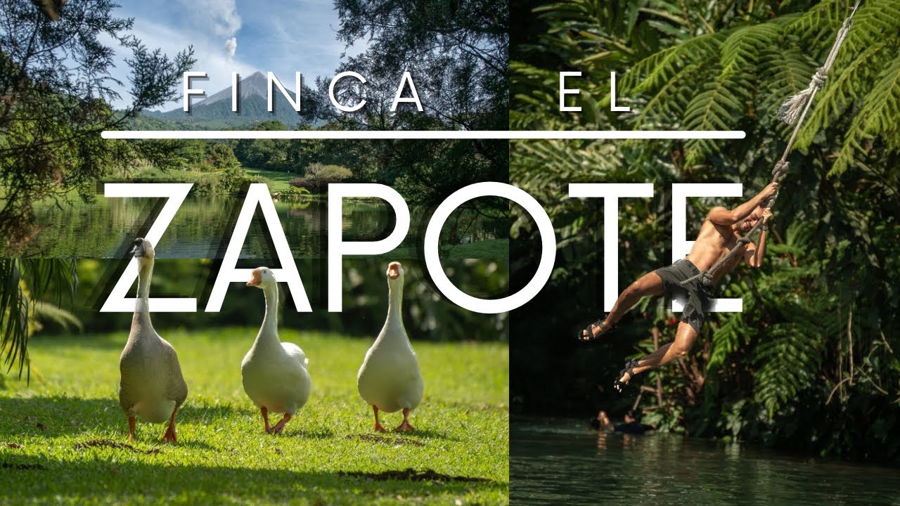 “Visitamos uno de los destinos más sorprendentes de Escuintla” - Finca el Zapote