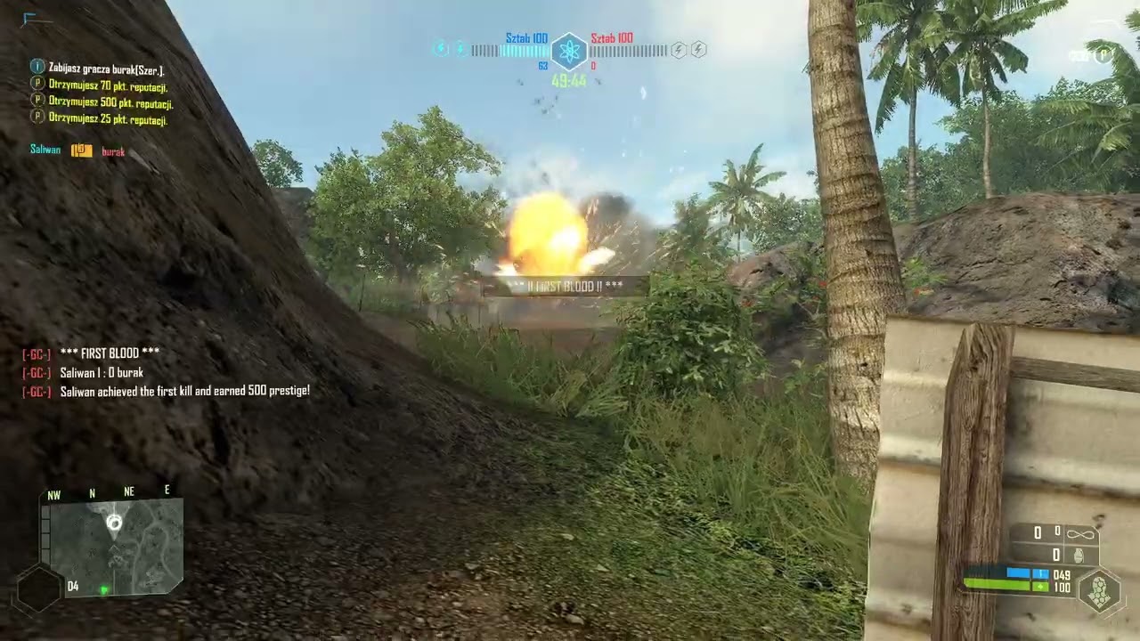 Claymore + C4 = Perfect Trap in Crysis 1 Multiplayer