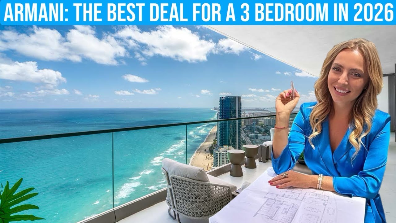 The best deal for a 3 bedroom in 2026 | Armani Casa Miami