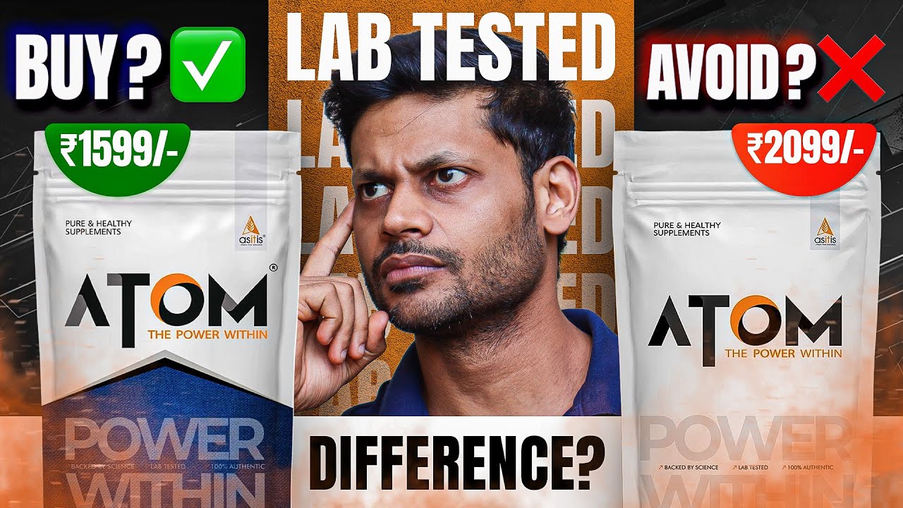 ASITIS ATOM POWER WHEY @ RS 1599/KG || LAB TEST REPORT #review #fitness #health