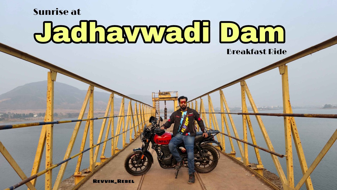 The Perfect Sunrise Ride Near Pune | Jadhavwadi Dam