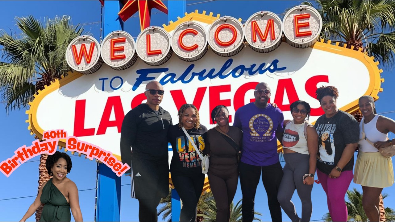 Travel Vlog: 3-days in Vegas, 40th Bday Surprise, ATV's, Play Playground, The Strip, Fremont Street