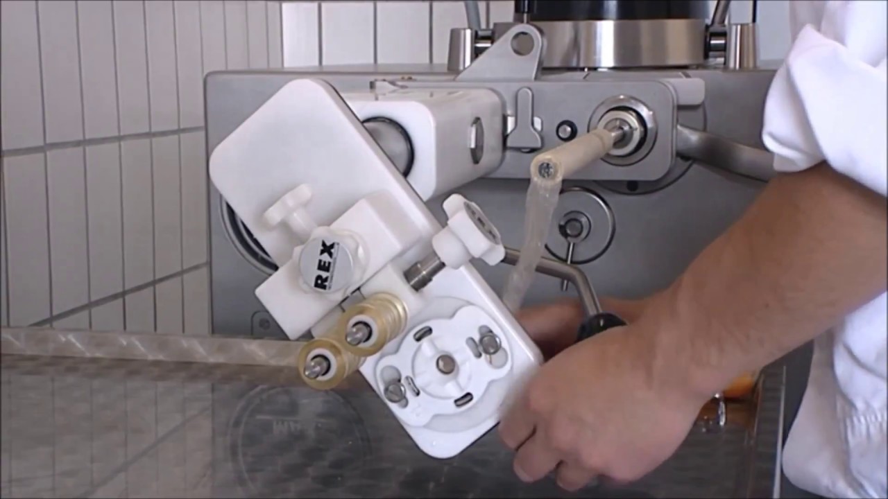 REX-Technologie - Vakuumfüller RVF 330 - vacuum filler - Poussoirs sous vide - Embutidoras al vacío
