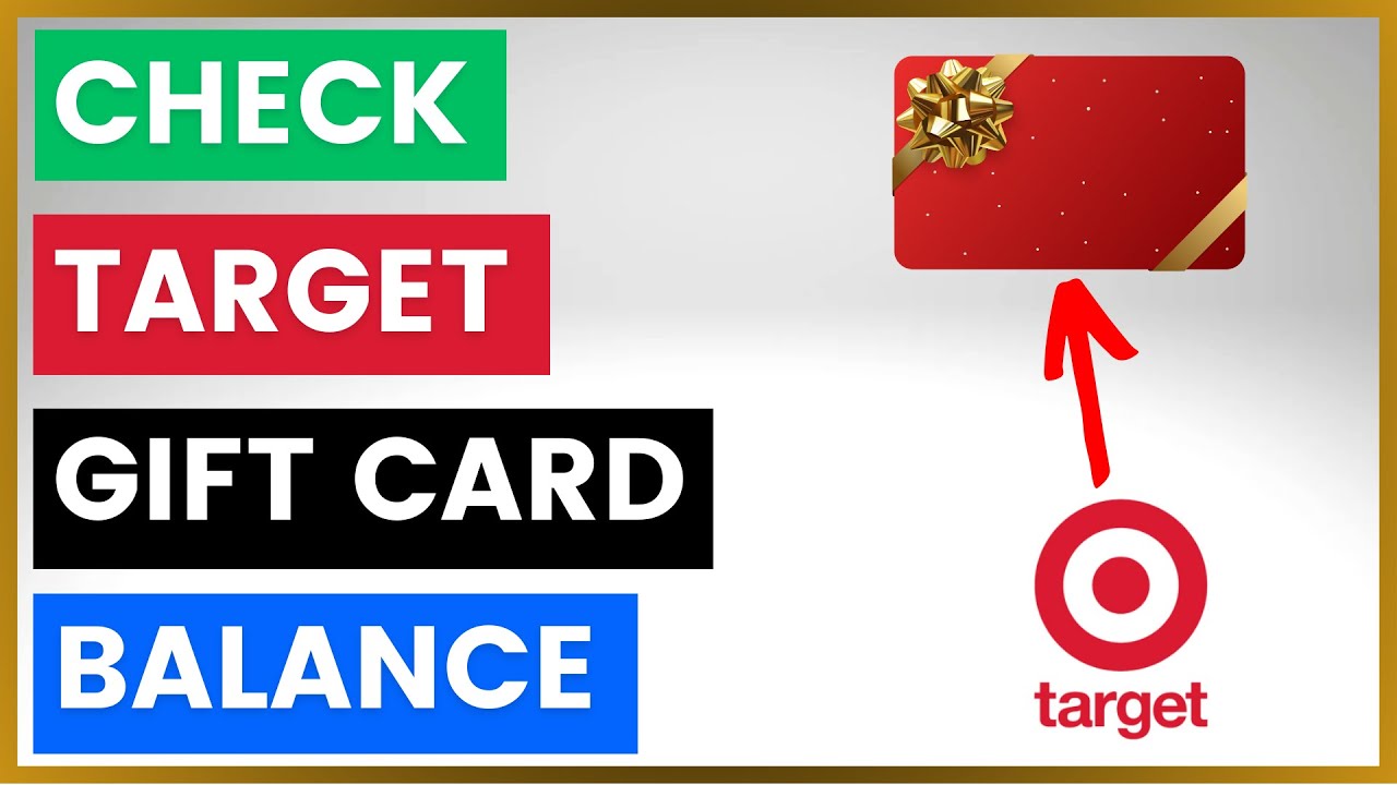 How To Check Target Gift Card Balance? [in 2025]