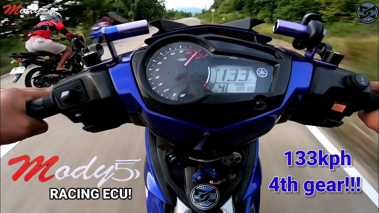 Mody5 racing ECU Test drive! panuorin mo muna bago ka mag ECU!