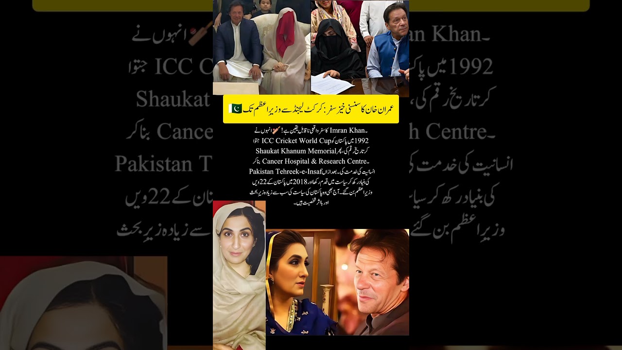Imran Khan&rsquo;s Incredible Journey: From Cricket Legend to Prime Minister #imrankhan #CricketLegend