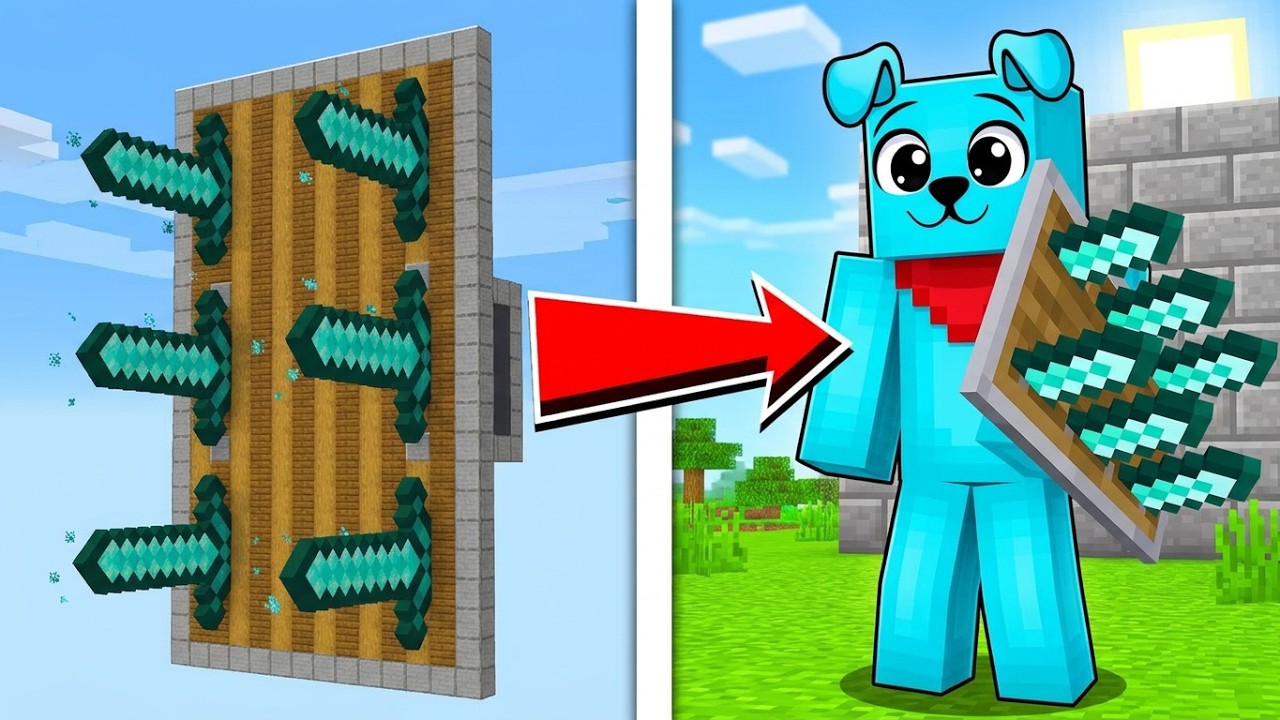DOSTAJESZ Co WYBUDUJESZ w Minecraft 🔨😲