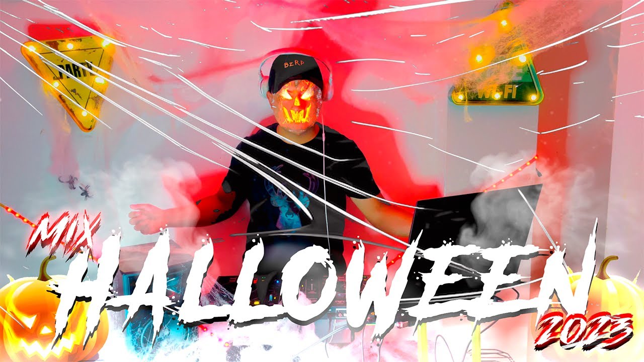 HALLOWEEN MIX 2023 🎃 DJ FJ (Bad Bunny, Old School, Feid, NENE MALO, Si NO ESTAS, House, CHOCOLATE🍫)
