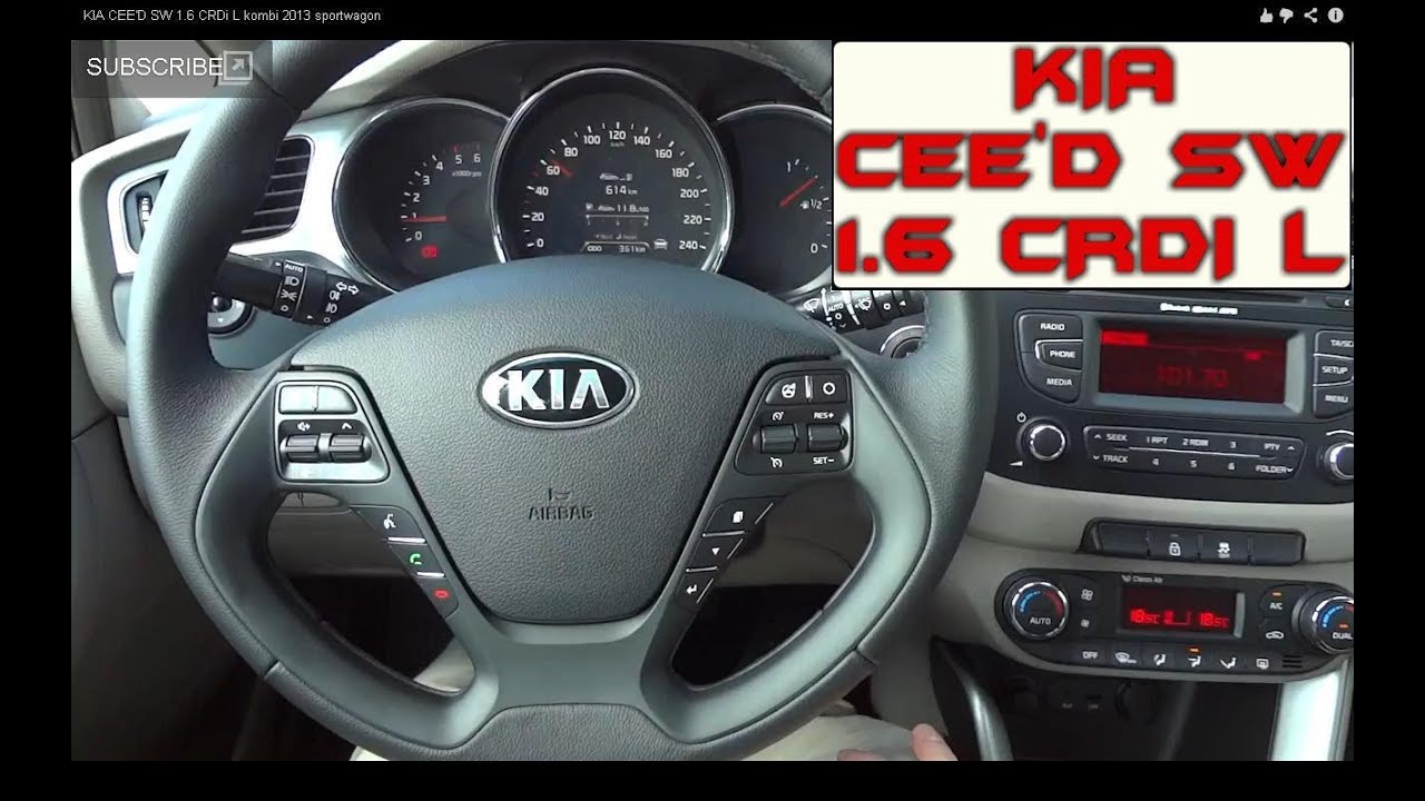 KIA CEED SW 2012 1.6 CRDi L kombi sportwagon